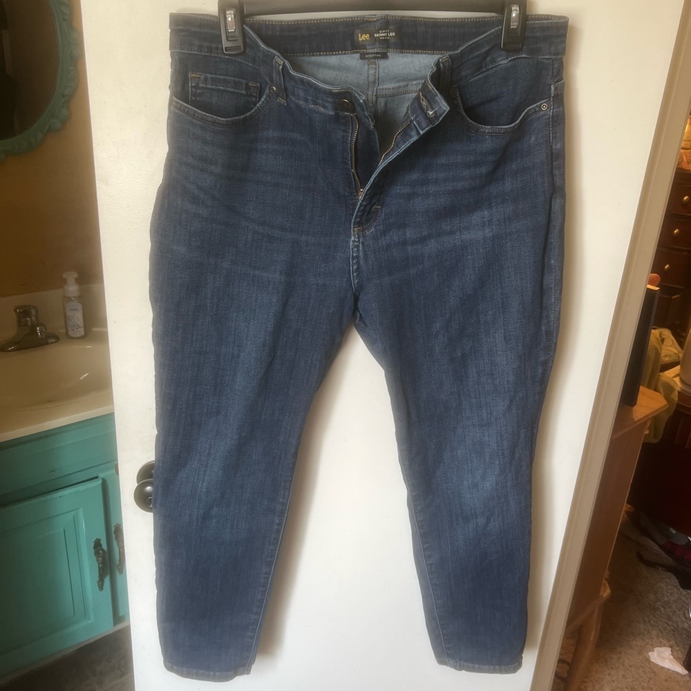 Lee skinny fit mid rise jean